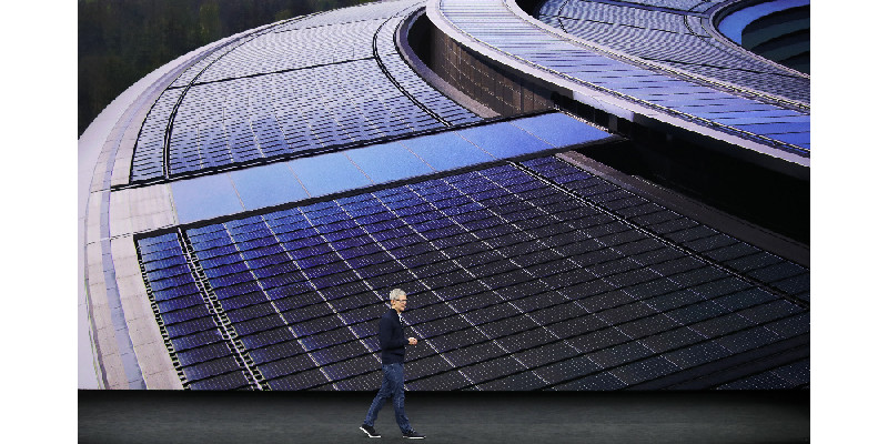 Grüner Strom: Apple setzt weltweit zu 100% auf erneuerbare Energien