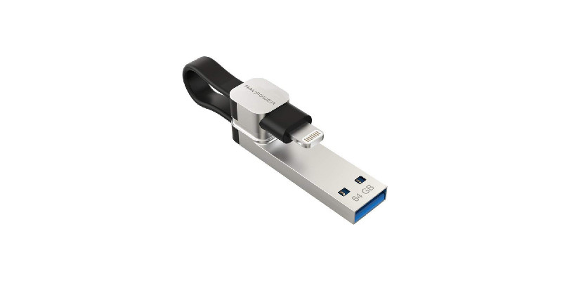 RAVPower Flash Drive iPhone 64GB USB-Stick mit Ladeunterstützung als Blitzangebot günstiger