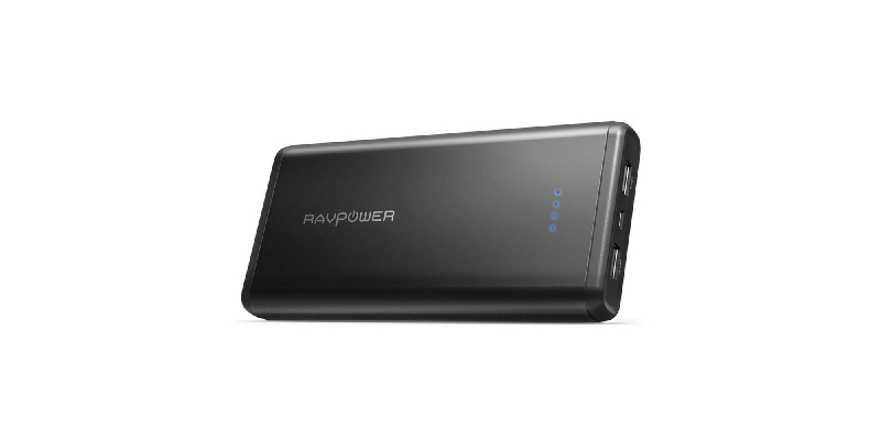 Blitzangebot - RAVPower 20000mAh Powerbank mit iSmart Technologie für 23,79