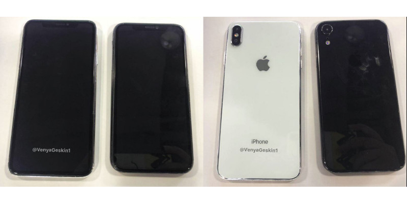 Bilder von Dummy-Modellen der 2018er-iPhones aufgetaucht
