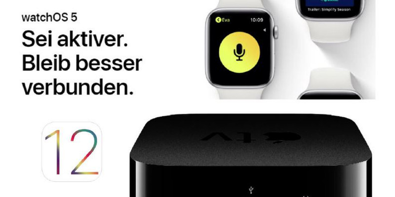 Apple veröffentlicht watchOS 5.0.1 & tvOS 12.0.1